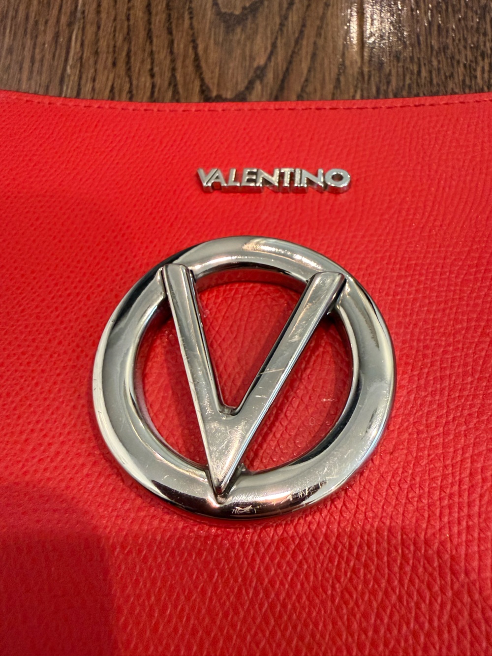 Mario Valentino Red Cross Body Bag - Picture 4 of 9